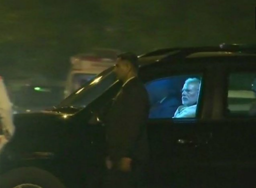 ಆಸ್ಪತ್ರೆಯಲ್ಲಿ ಗೋವಾ ಸಿಎಂರನ್ನು ಭೇಟಿಯಾದ ಪ್ರಧಾನಿ ಮೋದಿ