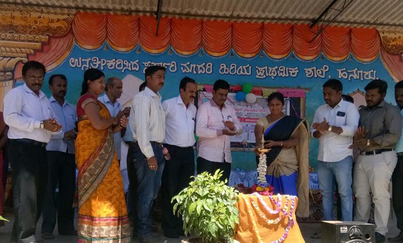 ಹನೂರು: ವಿಜ್ಞಾನ ವಸ್ತು ಪ್ರದರ್ಶನ ಕಾರ್ಯಕ್ರಮ