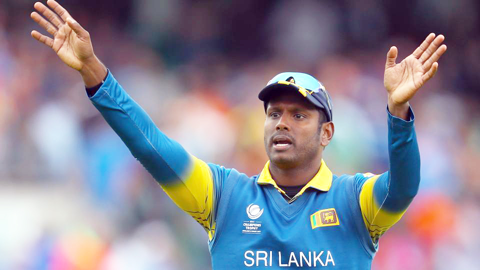 ತ್ರಿಕೋನ ಟ್ವೆಂಟಿ-20 ಸರಣಿ: ಮ್ಯಾಥ್ಯೂಸ್ ಅಲಭ್ಯ