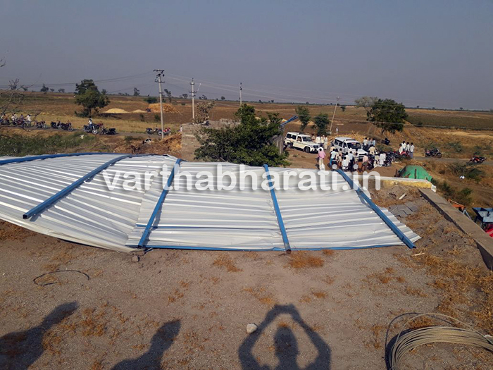 ಗದಗ : ಅಬ್ಬರದ ಬಿರುಗಾಳಿಗೆ ಇಬ್ಬರು ಬಲಿ