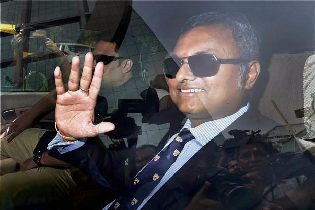 5 ದಿನಗಳ ಕಾಲ ಕಾರ್ತಿ ಚಿದಂಬರಂ ಸಿಬಿಐ ಕಸ್ಟಡಿಗೆ