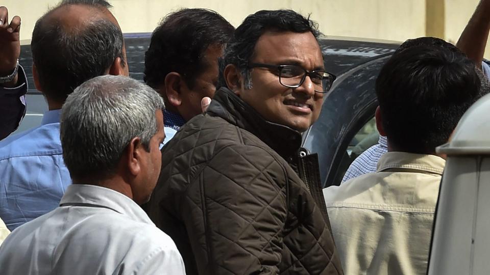 ಕಾರ್ತಿಯನ್ನು ನ್ಯಾಯಾಲಯದಲ್ಲಿ ಹಾಜರು ಪಡಿಸಿದ ಸಿಬಿಐ