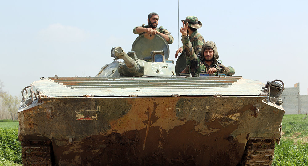 ಸಿರಿಯ: ಪೂರ್ವ ಘೌಟ ಇಬ್ಭಾಗ