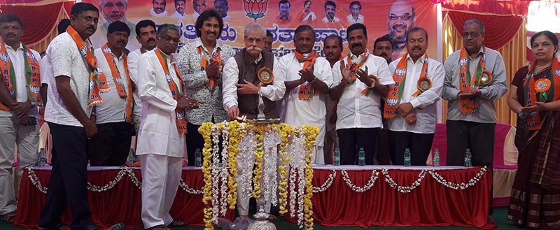ಸೊರಬ: ಬಿಜೆಪಿ ತಾಲೂಕು ಘಟಕ ವತಿಯಿಂದ ನವಶಕ್ತಿ ಸಮಾವೇಶ
