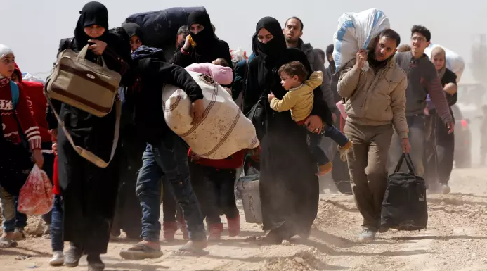 ಘೌಟದಿಂದ ಸಾವಿರಾರು ಮಂದಿಯ ಪಲಾಯನ