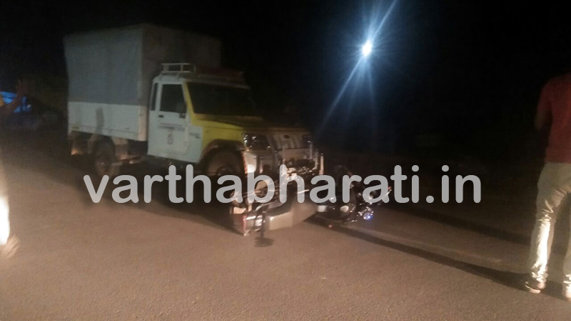 ಕಡಬ: ಪಿಕಪ್ ಢಿಕ್ಕಿ; ಬೈಕ್ ಸವಾರನಿಗೆ ಗಾಯ