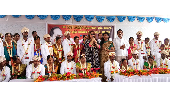 ಸಾಮೂಹಿಕ ವಿವಾಹ ಬಡವರಿಗೆ ವರದಾನವಾಗಲಿದೆ: ನಟಿ ಮಾಲಾಶ್ರೀ
