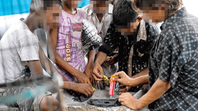 ದಿಲ್ಲಿಯ ಬೀದಿ ಮಕ್ಕಳಲ್ಲಿ ಮಾದಕ ವ್ಯಸನಿಗಳ ಪ್ರಮಾಣ ಬೆಚ್ಚಿಬೀಳಿಸುವಷ್ಟಿದೆ