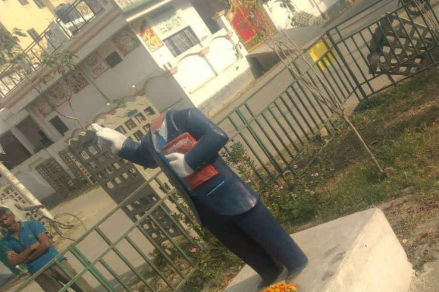 ಉತ್ತರಪ್ರದೇಶದಲ್ಲಿ ಅಂಬೇಡ್ಕರ್ ಪ್ರತಿಮೆಗಳಿಗೆ ಹಾನಿ