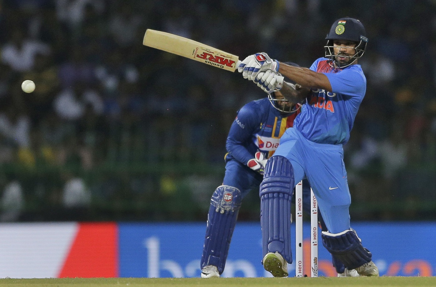 ತ್ರಿಕೋನ ಟ್ವೆಂಟಿ-20: ಶ್ರೀಲಂಕಾಕ್ಕೆ 175 ರನ್ ಗುರಿ ನೀಡಿದ ಭಾರತ