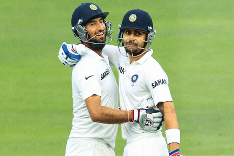 ಕೊಹ್ಲಿ, ಪೂಜಾರ ಸ್ಥಾನ ಭದ್ರ