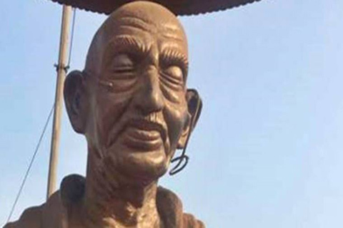 ಮಹಾತ್ಮಾ ಗಾಂಧಿ ಪ್ರತಿಮೆ ಧ್ವಂಸಗೈದ ಬಿಜೆಪಿ ಕಾರ್ಯಕರ್ತನ ಬಂಧನ