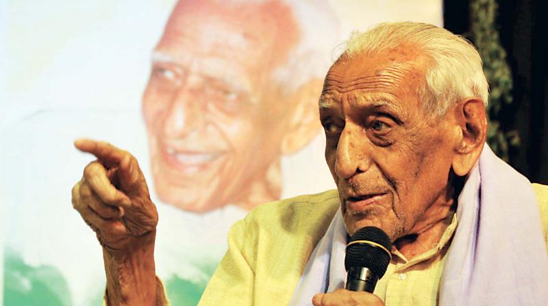 ಭಾರತ ಬಿಜೆಪಿ ನಿಯಂತ್ರಣಕ್ಕೆ ಬಂದರೆ ಅವರು ಸಂವಿಧಾನವನ್ನೇ ಬದಲಿಸುತ್ತಾರೆ: ದೊರೆಸ್ವಾಮಿ ಆತಂಕ