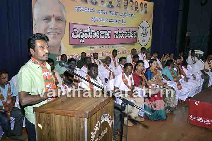 ಕಾಂಗ್ರೆಸ್‍ನಿಂದ ದಲಿತರ ಉದ್ಧಾರ ಸಾಧ್ಯವಿಲ್ಲ: ನಿವೃತ್ತ ಐಎಎಸ್ ಅಧಿಕಾರಿ ಕೆ.ಶಿವರಾಮ್