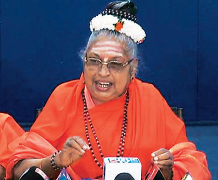 ಅಮಿತ್ ಶಾ ಸುಳ್ಳು ಹೇಳುತ್ತಿದ್ದಾರೆ: ಮಾತೆ ಮಹಾದೇವಿ