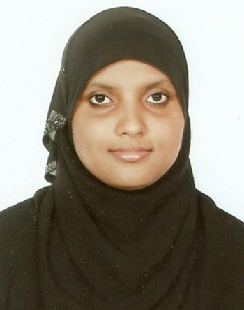 ರಿಝ್ವಾನಾ ಬೇಗಂರಿಗೆ  ಪಿಎಚ್‌ಡಿ ಪದವಿ