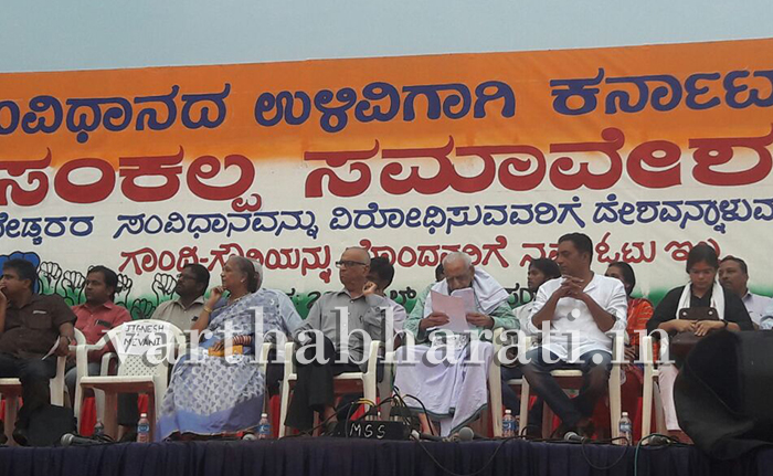 ಜೆಡಿಎಸ್ ಕೂಡಾ ಕಾಂಗ್ರೆಸ್ ಅನ್ನು ಬೆಂಬಲಿಸಬೇಕು: ದೊರೆಸ್ವಾಮಿ