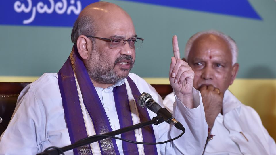 ಪ್ರಧಾನಿ ಜೊತೆ ವೇದಿಕೆಯಲ್ಲಿ ಕಾಣಿಸಿಕೊಳ್ಳಬೇಡಿ ಎಂದು ಯಡಿಯೂರಪ್ಪಗೆ ಹೇಳಿದರೆ ಅಮಿತ್ ಷಾ