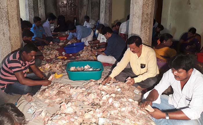 ಯೋಗಾನರಸಿಂಹನ ಹುಂಡಿಗೆ ದಾಖಲೆ ಕಾಣಿಕೆ