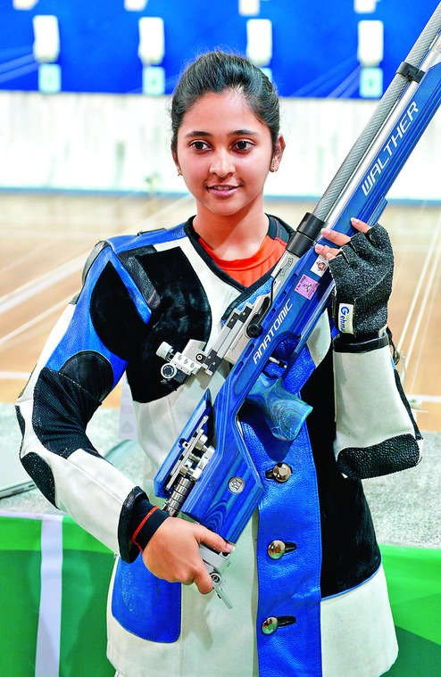 ಶೂಟಿಂಗ್ ನಲ್ಲಿ ಭಾರತಕ್ಕೆ ಮತ್ತೆರಡು ಪದಕ : ಮೆಹುಲಿಗೆ ಬೆಳ್ಳಿ, ಚಾಂಡೇಲಾಗೆ ಕಂಚು ಶೂಟಿಂಗ್ ನಲ್ಲಿ ಭಾರತಕ್ಕೆ ಮತ್ತೆರಡು ಪದಕ : ಮೆಹುಲಿಗೆ ಬೆಳ್ಳಿ, ಚಾಂಡೇಲಾಗೆ ಕಂಚು