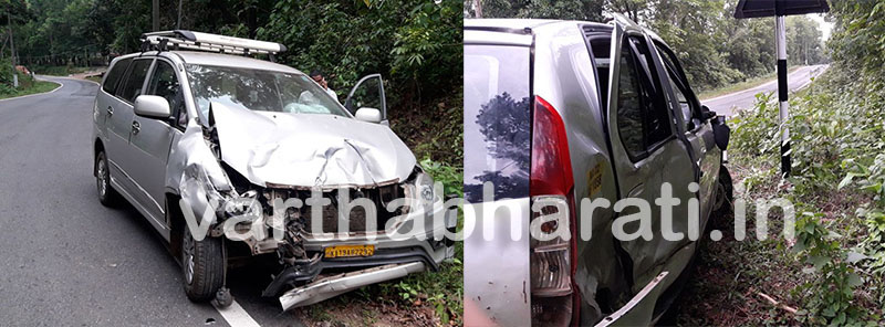 ಕಡಬ: ರಸ್ತೆ ಅಪಘಾತ; ಐದು ಮಂದಿಗೆ ಗಾಯ