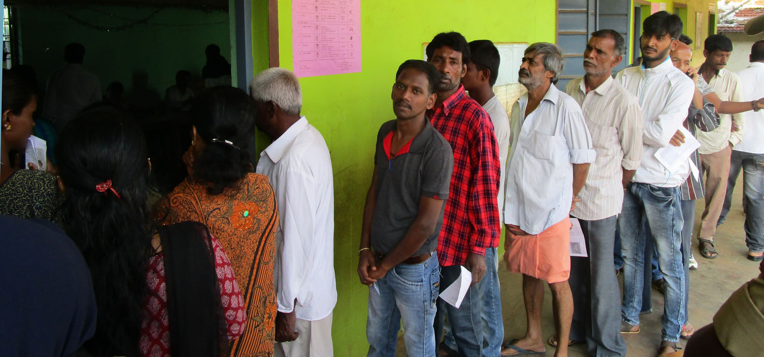 ಚಿಕ್ಕಮಗಳೂರು: ಜಿಲ್ಲೆಯಾದ್ಯಂತ ಶಾಂತಿಯುತ ಮತದಾನ