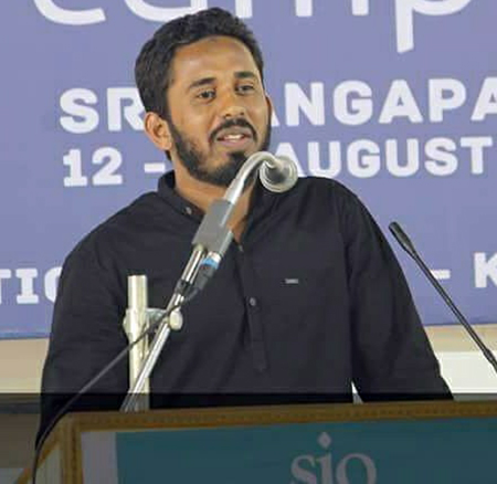 ದ.ಕ. ಎಸ್ಐಒ ನೂತನ ಜಿಲ್ಲಾಧ್ಯಕ್ಷರಾಗಿ ಅಹ್ಮದ್ ಮುಬೀನ್