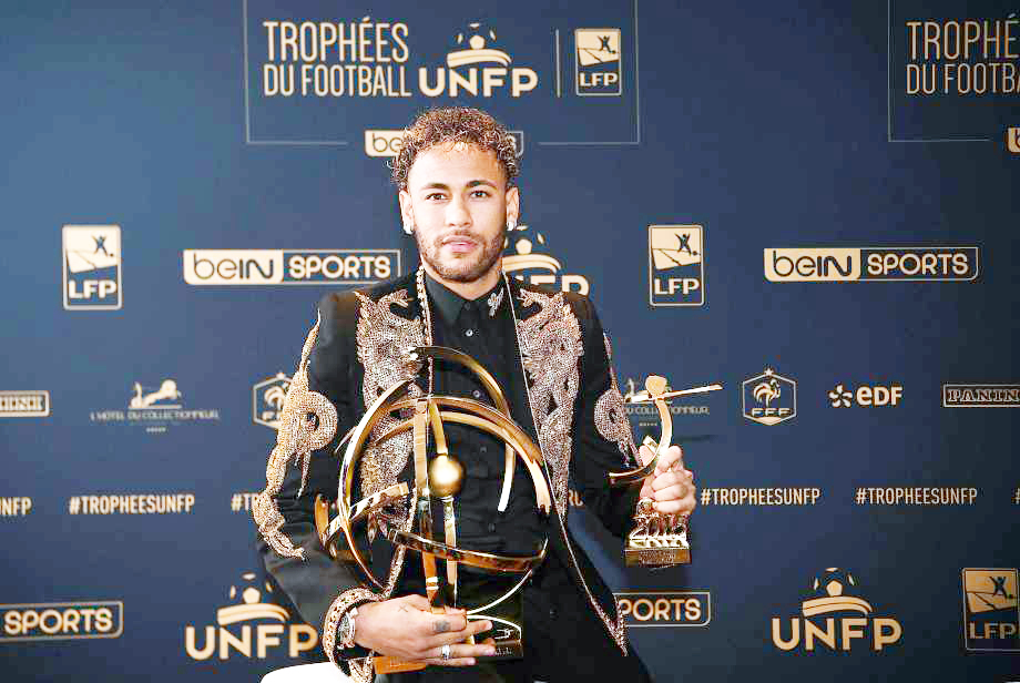 ನೇಮರ್ ಫ್ರಾನ್ಸ್ ನ ವರ್ಷದ ಆಟಗಾರ