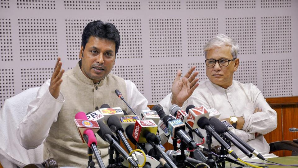 ತ್ರಿಪುರ : ಬಿಜೆಪಿ- ಐಪಿಎಫ್‌ಟಿ ಸಮ್ಮಿಶ್ರ ಸರಕಾರದಲ್ಲಿ ಒಡಕು ?