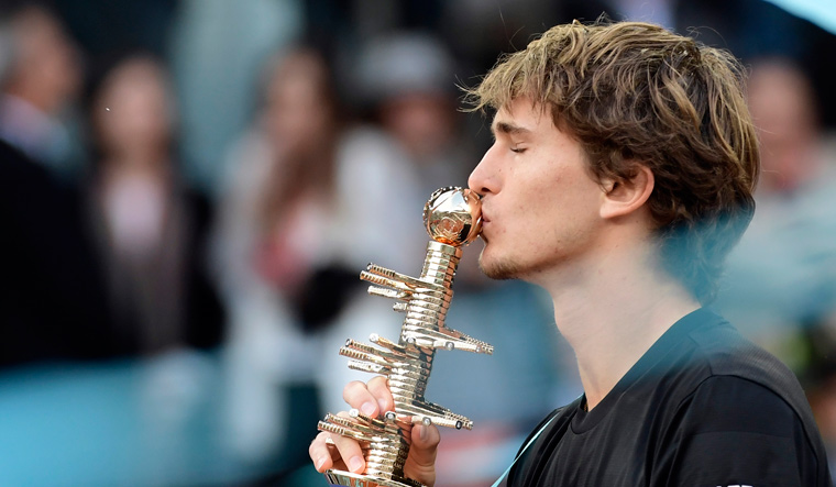 ಮ್ಯಾಡ್ರಿಡ್ ಓಪನ್: ಝ್ವೆರೇವ್ ಚಾಂಪಿಯನ್