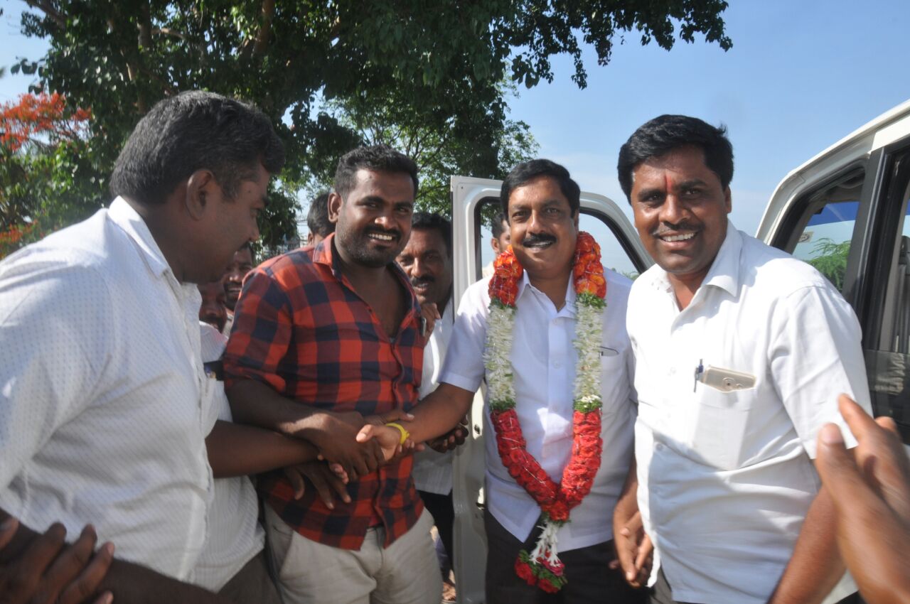 ಹನೂರು: ಟೌನ್ ಯೂತ್‍ ಕಾಂಗ್ರೆಸ್ ನಿಂದ ಶಾಸಕರಿಗೆ ಅಭಿನಂಧನೆ