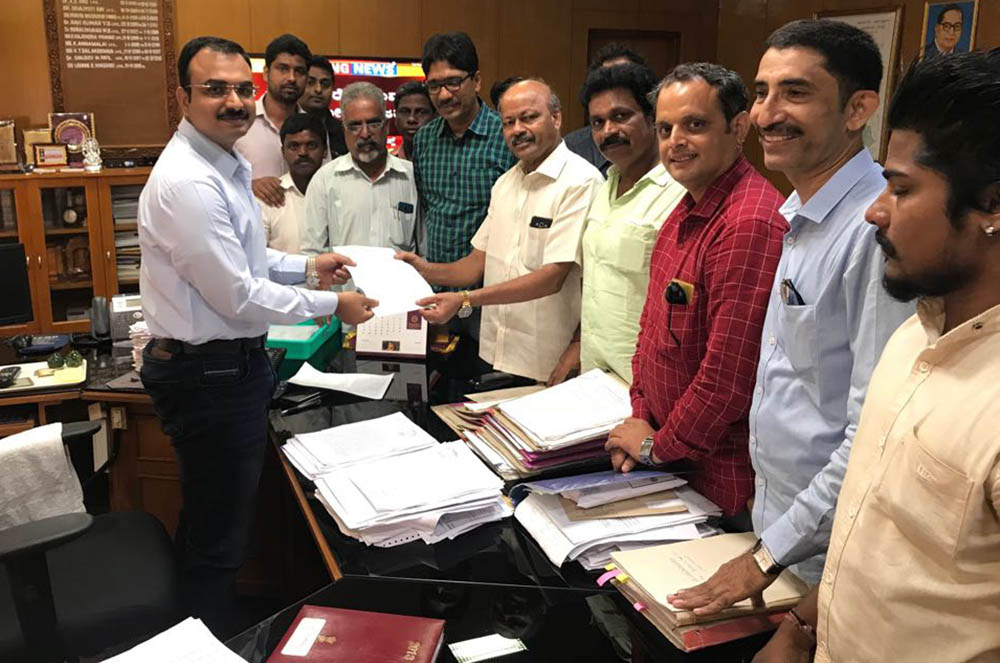 ಕಾಂಗ್ರೆಸ್ ಕಾರ್ಯಕರ್ತರ ಮೇಲೆ ಹಲ್ಲೆ: ಕ್ರಮಕ್ಕೆ ಆಗ್ರಹಿಸಿ ಎಸ್ಪಿಗೆ ಮನವಿ