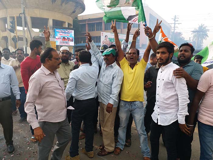 ಚಿಕ್ಕಮಗಳೂರು: ಜೆಡಿಎಸ್ ಕಾರ್ಯಕರ್ತರಿಂದ ವಿಜಯೋತ್ಸವ