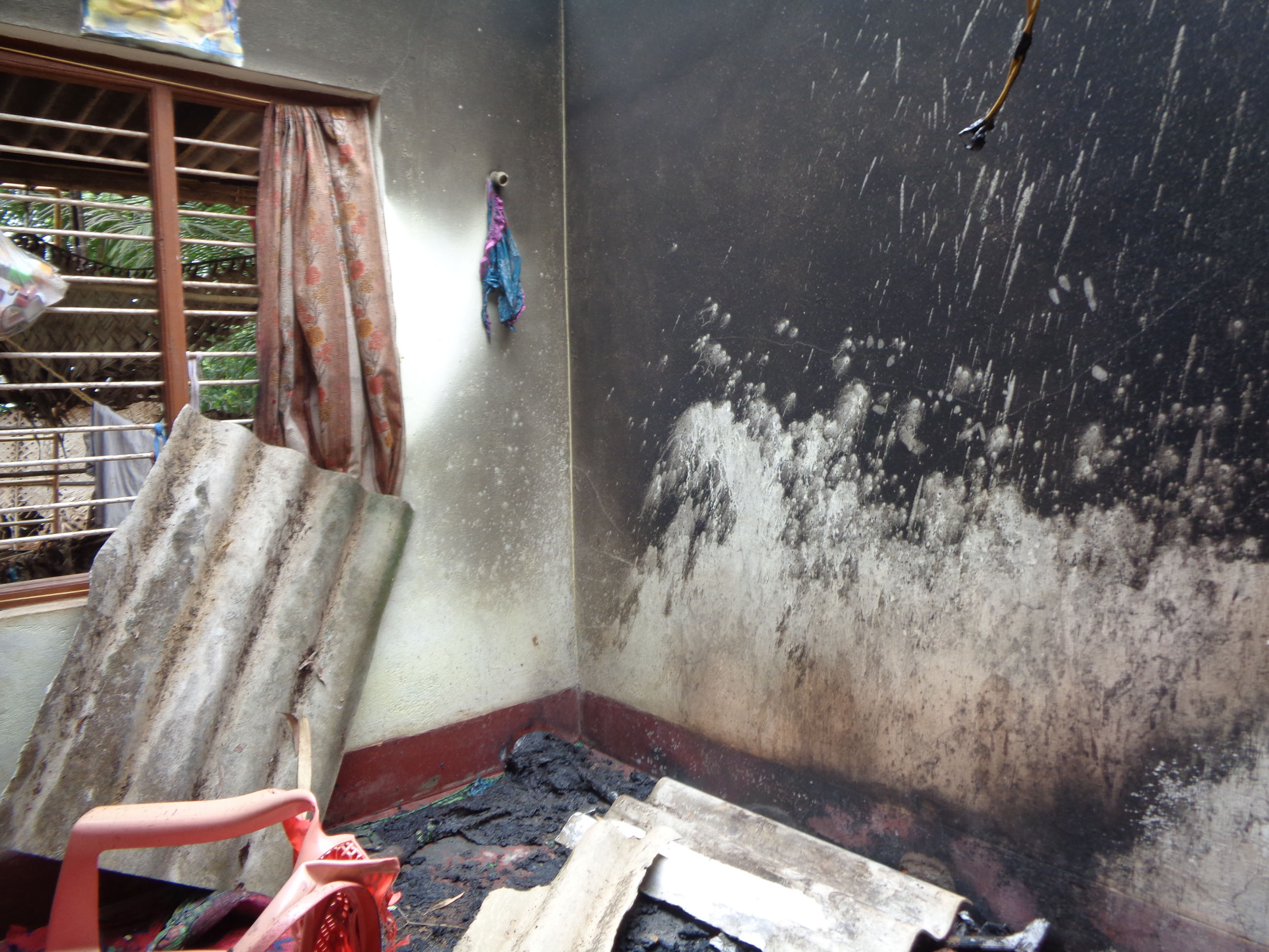 ಬಳ್ಕೂರು: ಸಿಡಿಲು ಬಡಿದು ಮನೆಗೆ ಹಾನಿ