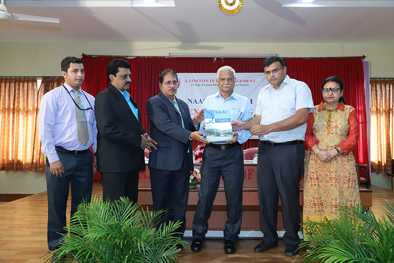 ಎ.ಜೆ. ಇನ್ಸ್‌ಟಿಟ್ಯೂಟ್ ಆಫ್ ಮ್ಯಾನೇಜ್‌ಮೆಂಟ್ ಸಂಸ್ಥೆಗೆ ಎನ್‌ಎಎಸಿ ತಂಡ ಭೇಟಿ