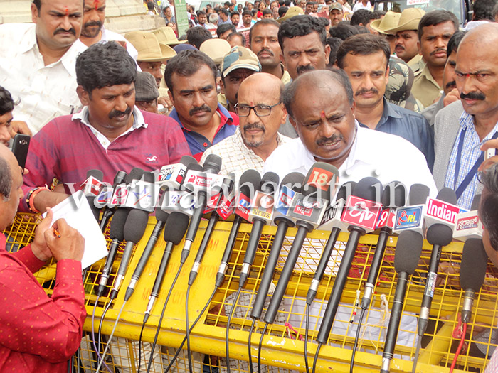 ಒಂದಷ್ಟು ನೋವು ತುಂಬಿಕೊಂಡೇ ಅಧಿಕಾರ ಸ್ವೀಕರಿಸುತ್ತಿದ್ದೇನೆ: ಎಚ್.ಡಿ.ಕುಮಾರಸ್ವಾಮಿ