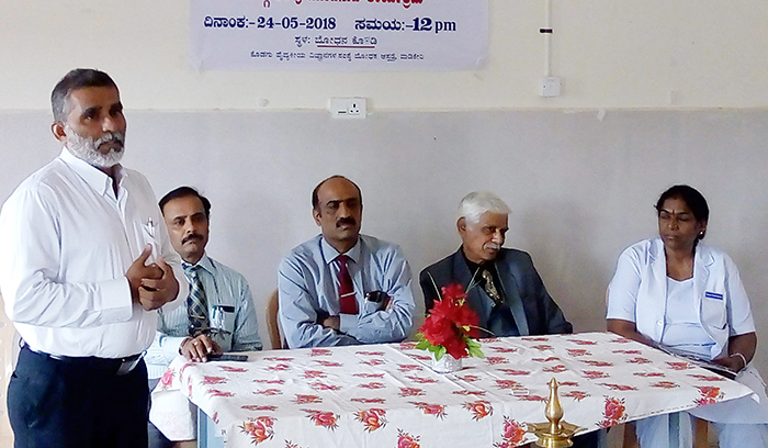 ಮಡಿಕೇರಿ: ನಿಫ್ಹಾ ವೈರಸ್ ಕುರಿತು ಮುಂಜಾಗೃತಾ ಕ್ರಮ; ಮೆಡಿಕಲ್ ಕಾಲೇಜ್‍ನಲ್ಲಿ ತರಬೇತಿ