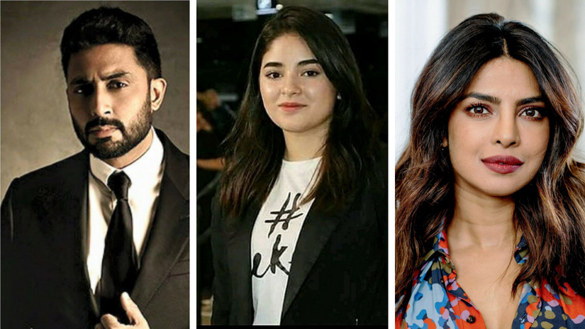 ಝೈರಾ ವಾಸಿಂ ಚಿತ್ರದಲ್ಲಿ ಅಭಿಷೇಕ್-ಪ್ರಿಯಾಂಕಾ