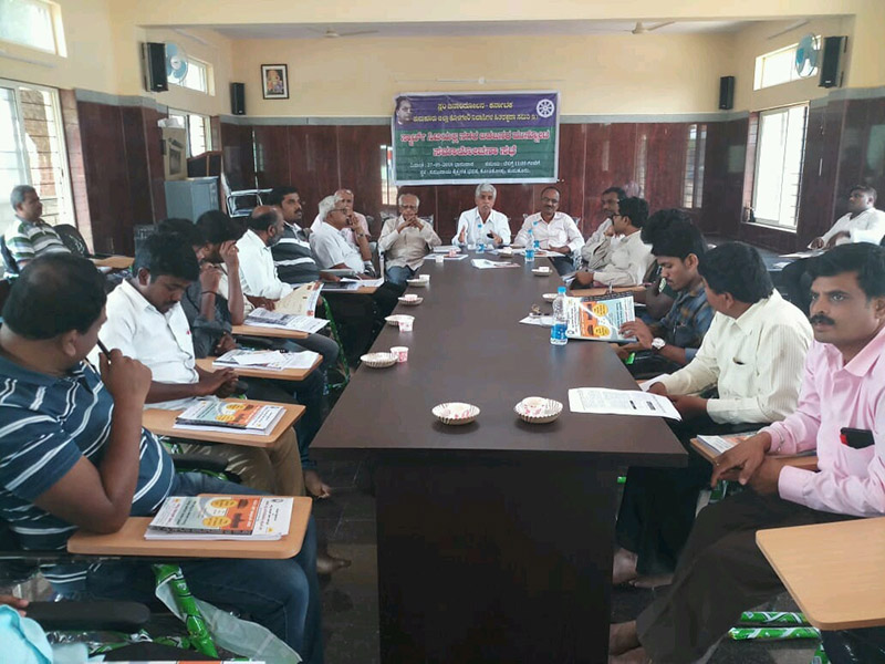 ತುಮಕೂರು: ಸ್ಮಾರ್ಟ್‍ಸಿಟಿಯಲ್ಲಿ ನಗರ ಬಡಜನರ ಮುನ್ನೋಟ ಸಮಾಲೋಚನೆ ಸಭೆ