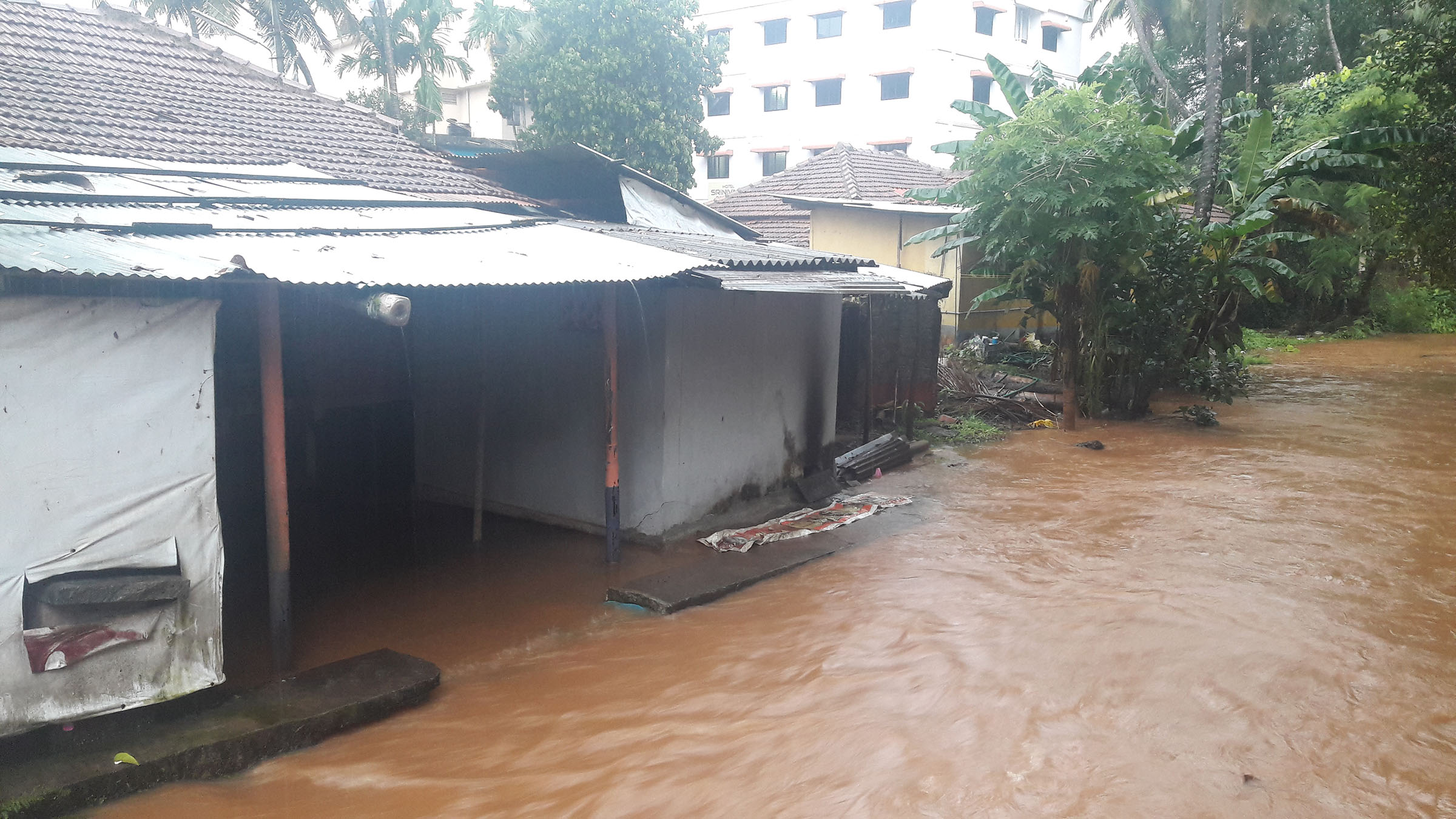 ಭಾರೀ ಮಳೆ: ಉಡುಪಿ ನಗರ ಪ್ರದೇಶ ಜಲಾವೃತ