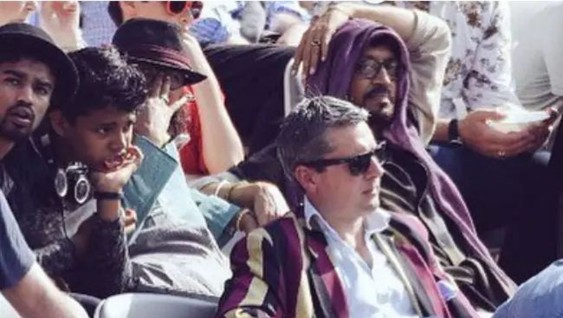 ಇರ್ಫಾನ್ ಖಾನ್ ಲಂಡನ್ ನಲ್ಲಿ ಕ್ರಿಕೆಟ್ ಪಂದ್ಯ ವೀಕ್ಷಿಸಿದ್ದರೇ ?