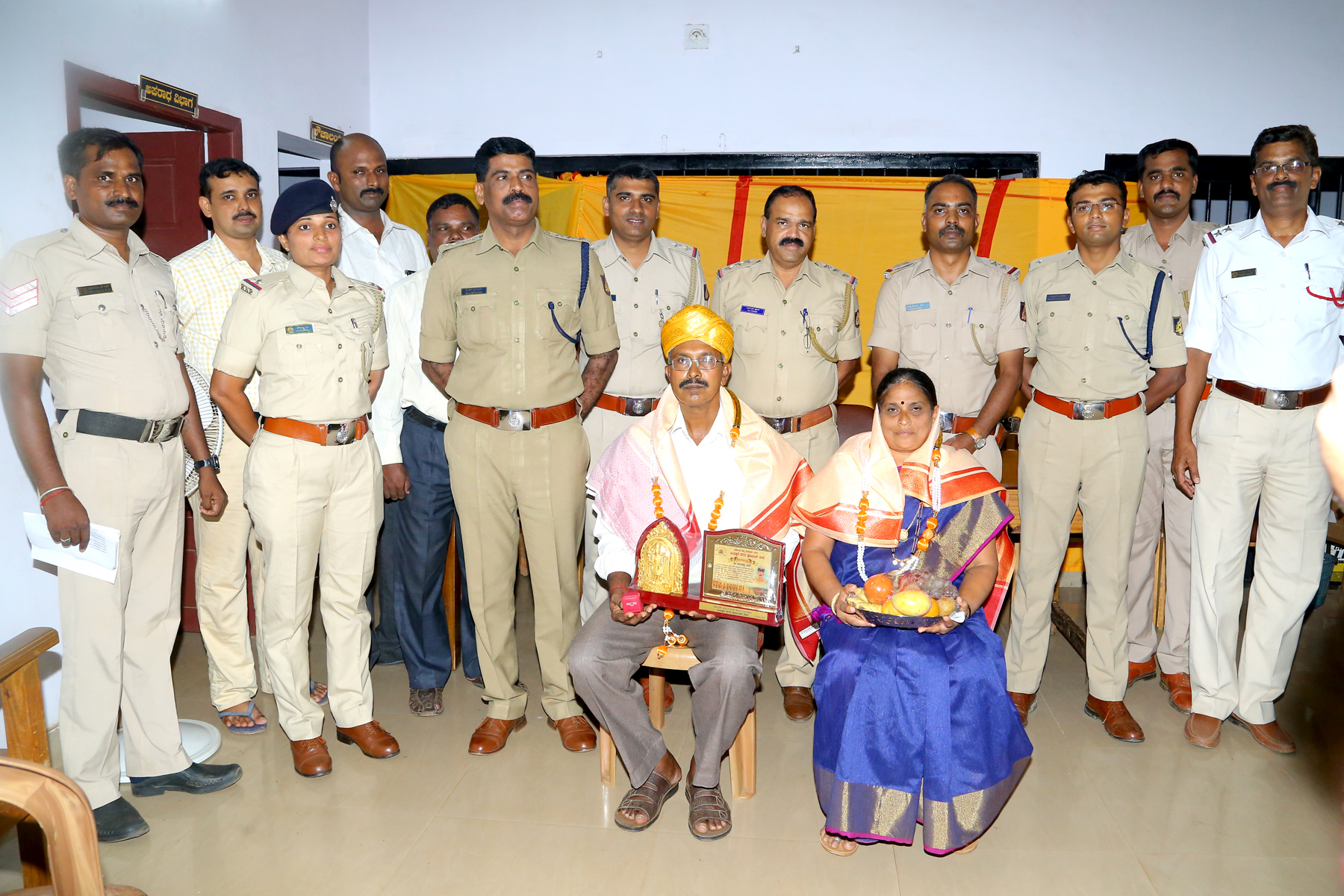 ಬಂಟ್ವಾಳ: ನಿವೃತ್ತ ಎಸ್ಸೈ ಶಾಂತಪ್ಪರಿಗೆ ಬೀಳ್ಕೊಡುಗೆ