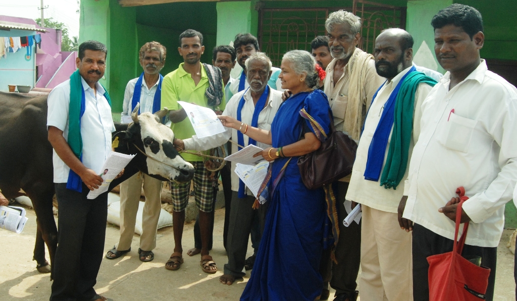 ಮಂಡ್ಯ: ದರ್ಶನ್ ಪುಟ್ಟಣ್ಣಯ್ಯ ಪರ ದೇವನೂರು ಮಹದೇವ ಮತಯಾಚನೆ