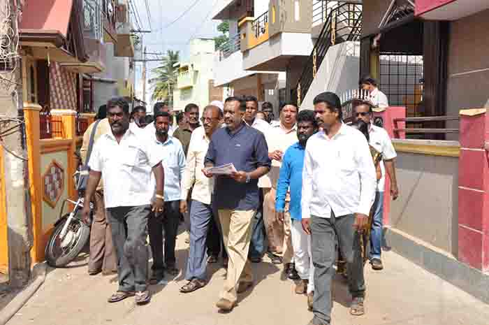 ಕೊಳ್ಳೇಗಾಲ: ಬಿಎಸ್‍ಪಿ ಅಭ್ಯರ್ಥಿ ಎನ್.ಮಹೇಶ್‍ ಪರ ಮತಯಾಚನೆ