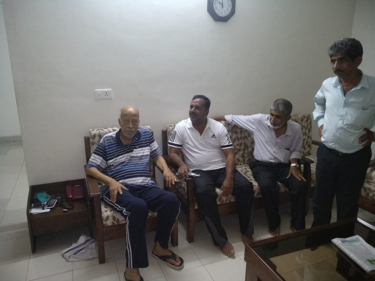 ಮಾಜಿ ಸಚಿವ ಮೊಹಿದಿನ್ ರನ್ನು ಭೇಟಿಯಾದ ಯು.ಟಿ. ಖಾದರ್