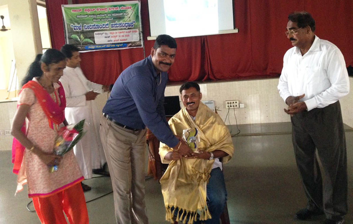 ಕಟಪಾಡಿ: ಮಳೆ ನೀರಿನೊಂದಿಗೆ ಅನುಸಂಧಾನ