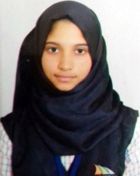 ಮದ್ರಸ ಪರೀಕ್ಷೆ: ರಿಹಾ ರಾಜ್ಯಮಟ್ಟದಲ್ಲಿ ಪ್ರಥಮ