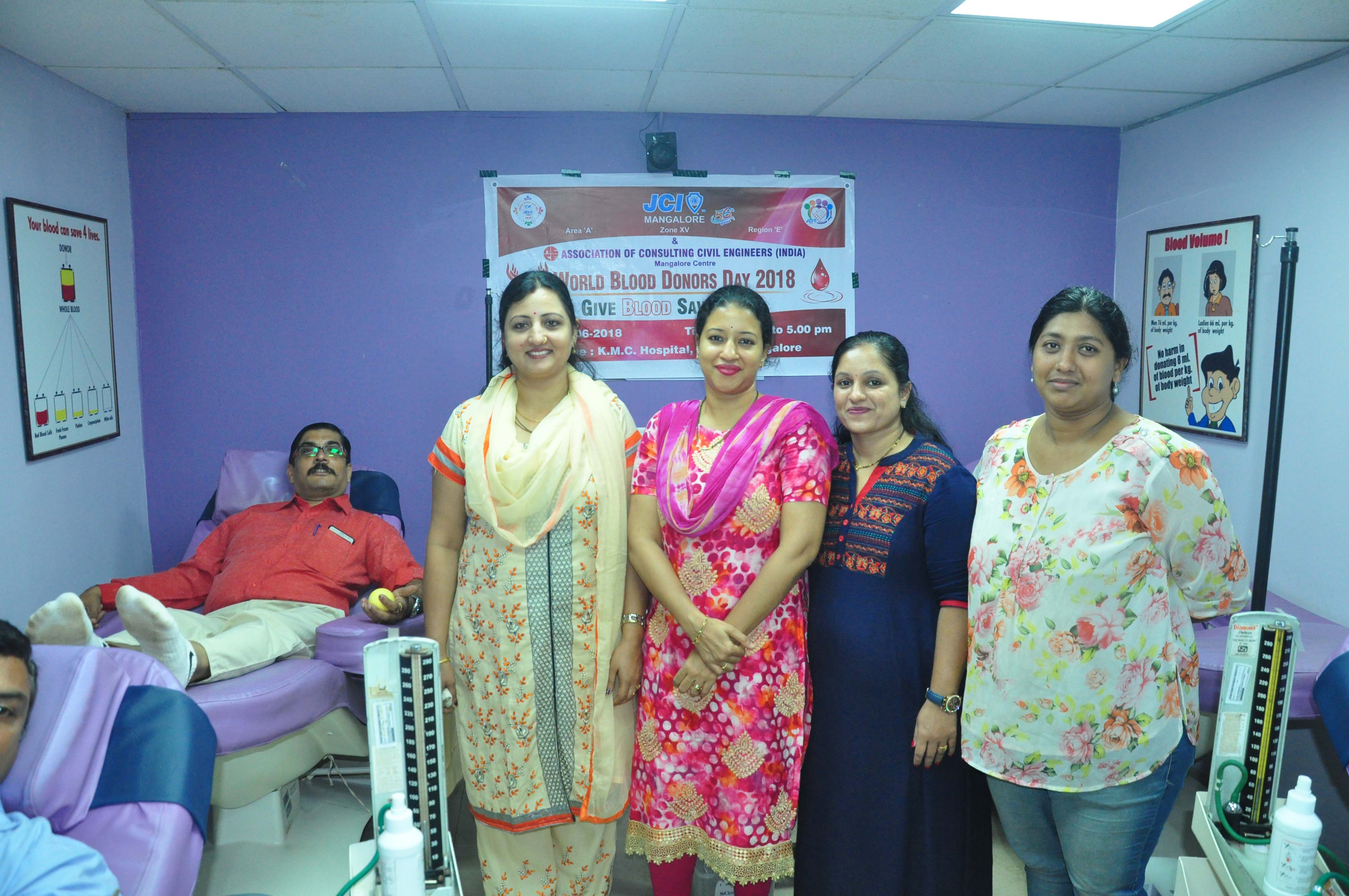 ಜೆಸಿಐ ಮಂಗಳೂರು ವತಿಯಿಂದ ಬೃಹತ್ ರಕ್ತದಾನ ಶಿಬಿರ