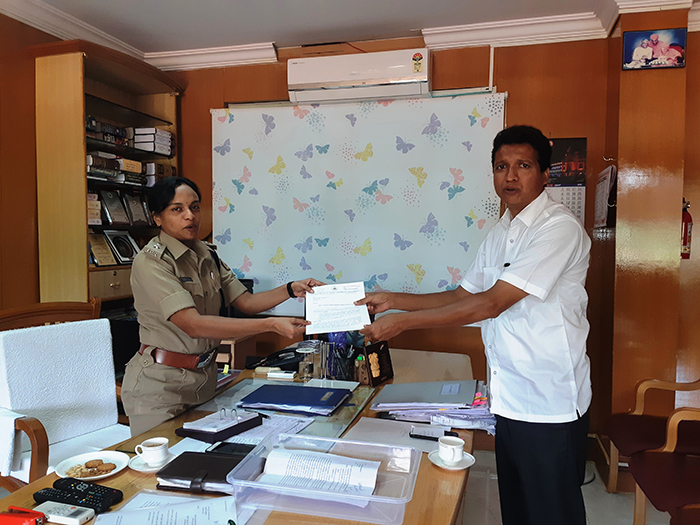 ತುಮಕೂರು: ಕಾನೂನು ಸುವ್ಯವಸ್ಥೆ ಕಾಪಾಡಲು ಶಾಸಕರಿಂದ ಮನವಿ