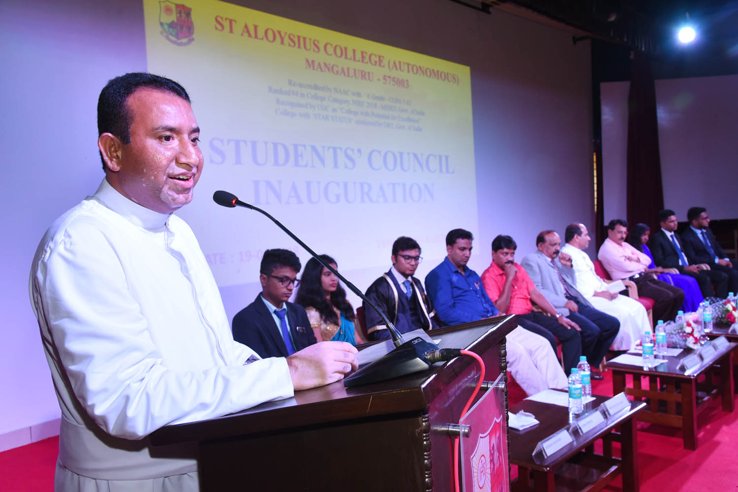 ಸಂತ ಅಲೋಶಿಯಸ್ ಕಾಲೇಜಿನ ವಿದ್ಯಾರ್ಥಿ ಸಂಘದ ಉದ್ಘಾಟನೆ